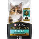 Purina Pro Plan With Probiotics, High Protein Dry Kitten Food, Shredded Blend Chicken & Rice Formula - 3 lb. Bag
