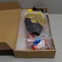 TONIFUL 4 Set Black Gold Balloon Centerpieces for Table,Balloon Stand Kit for Black Gold Party Decor 40th 50th 60th 70th Birthday Decorations Anniversary Graduation Decorations 2026 New Year Eve