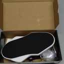 Extended Computer Desk Arm Rest - 180 Rotating & 90 Foldable Elbow Support, Ergonomic Arm Wrist Rest Shelf for Home & Office (White)