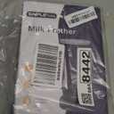 SIMPLETASTE Milk Frother, 4-in-1 Electric Milk Steamer, Automatic Warm and Cold Foam Maker and Milk Warmer for Latte, Cappuccinos, Macchiato