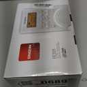 Sangean H205 Shower Radio AM/FM Waterproof, Weather Alert, Digital Tuning, White