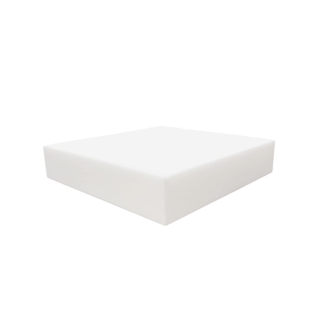 22x24in High Density Upholstery Foam Cushion, Square Foam for Dining Chairs, Chair & Wheelchair Seat Cushion Replacement