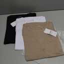 Dhigali 3 Pack Workout Oversized Tshirts for Women Crew Neck Gym Casual Basics Womens Clothing Plain Baggy T Shirts