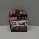 Philips 25-Watt Equivalent A15 Spiral Filament Dimmable E26 Vintage Edison LED Light Bulb EyeComfort 2000K Amber (2Pack) 565655