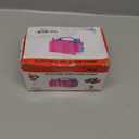 IDAODAN Electric Balloon Pump, Portable Electric Balloon Blower Machine Balloon Air Pump Dual Nozzle Rose Red 110V 600W Balloon Inflator for Party Decorations