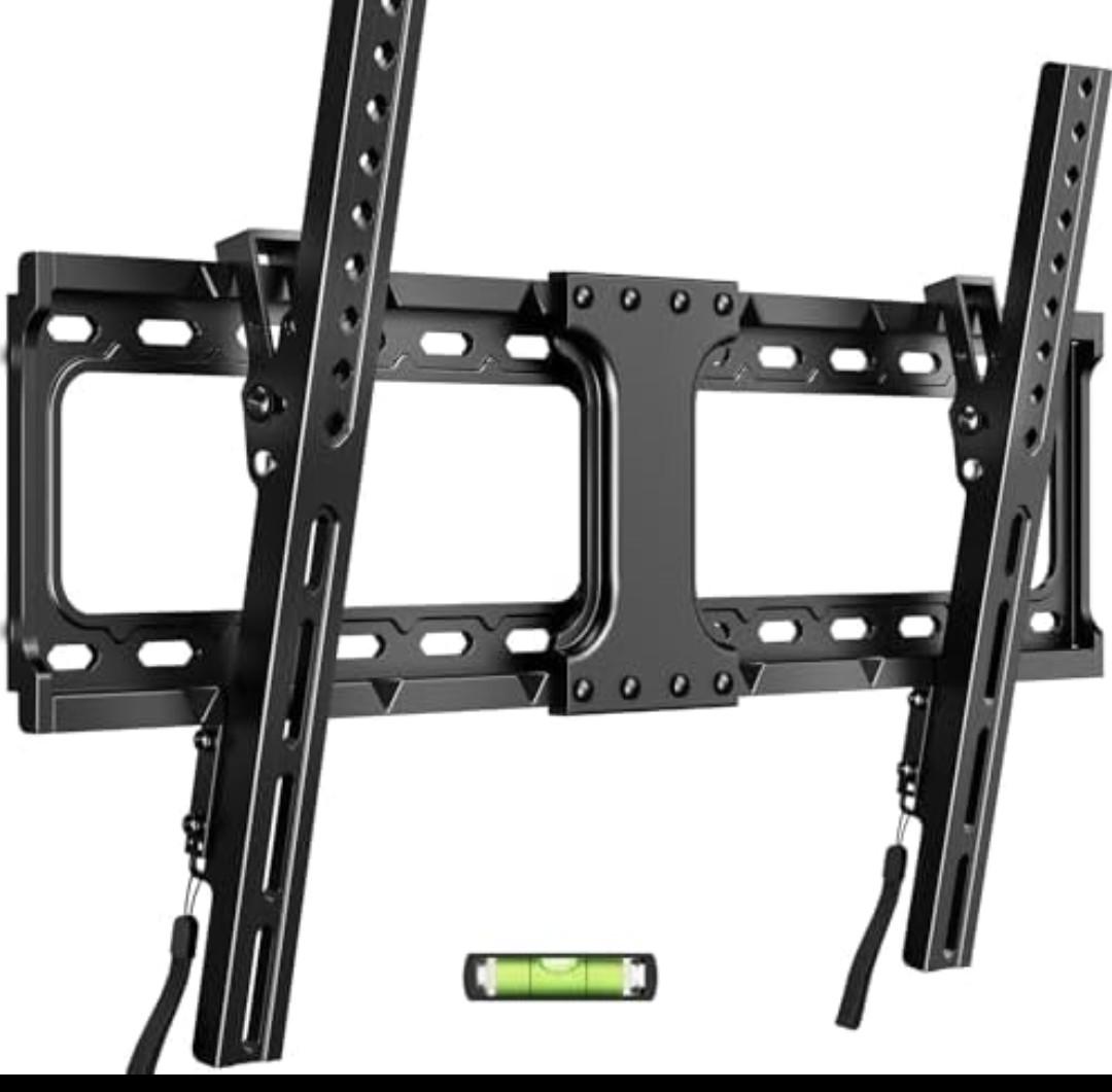 IWORKBOARD 55 65 75 85 inch Tilting TV Wall Mount for 32-90 '' TVs, Low Profile TV Mount Bracket, Safe Lock & Quick Release, Max VESA 600x400mm, 24 inch Studs,132 lbs, Fit Most 55+ 75+ 85+ 86 TVs