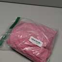 Yousify Womens Scoop Neck Maternity Maxi Dress Split Long Sleeve Slim Fit Split Casual Pregnancy Clothes for Baby Shower (Large, Dark Pink)