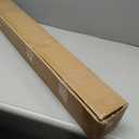 LazBlinds No Drill Bamboo Roman Shades, 34.5" W x 64" H, Malay Umber
