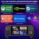 Wireless Phone Controller for iPhone/Android with Hall Joystick, Moblie Controller for iPhone Support Xbox Game Pass, Steam Link, Call of Duty, Roblox, Handheld Gaming Gamepad, Nintendo DS Consoles
