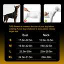 Waterproof AirTag Dog Harness, No-Pull Dog Harness with Airtag Holder, Reflective Adjustable Dog Vest Harness with Apple Air Tag Case, Material- Durable Harness for Small Medium Large Dogs (Black, S)