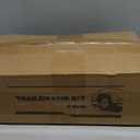 2Sets Trailer Hub Kits 5 on 4.5 for 3500 lbs 1-1/16'' to 1-3/8'' Tapered Axle, Idler Hub with Extra Dust Caps & Rubber Plugs, 5x4.5 Trailer Replacement Hub 5 Lug Bolt Trailer Wheel Hub Kit