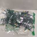 Multicolor Christmas String Lights, 100 Count, Incandescent Mini Christmas Lights, Connectable Xmas Tree Light for Indoor Outdoor Garland Birthday Holiday Wedding Festival Party