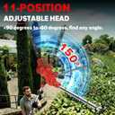 20" Pole Hedge Trimmer (No Battery) Compatible with Milwaukee18V Battery