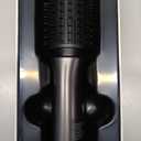 CARESKY Cordless Curling Iron Brush, 1.5 Inch Mini Travel Hair Curler with 200 Million Negative Ions, Portable Heated Round Straightener Brush Rechargeable for Curl, Touch-Up (Obsidian Black)