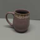 Bosmarlin Extra Large Ceramic Coffee Mug, 24 Oz, Dishwasher and Microwave Safe, Big Oversized Tea Cup, Reactive Glaze (Deep Purple)