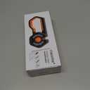 6-Stage Knife Sharpener - Premium Kitchen Knife Sharpeners - Adjustable Handheld Manual Knife Sharpeners for Kitchen Knives, Scissor and Chef Knife.Easy for beginners to use (ORANGE)