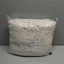 OLANLY Thick Bathroom Rugs 47x20, Extra Soft Absorbent Chenille Striped Bath Rugs, Rubber Backing, Machine Wash Dry, Bath Mats for Bathroom Floor, Tub and Shower, Home Decor Accessories, Ivory