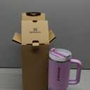 STANLEY Quencher ProTour Flip Straw Tumbler with Leakproof Lid | Built-In Straw & Handle | Cupholder Compatible for Travel | Insulated Stainless Steel Cup | BPA-Free (40 Ounces, Soft Orchid)