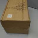 Stainless Steel Small Trash Can with Lid & Step Pedal - 5 Liters/1.3 Gallon Soft Close Waste Basket with Removeable Inner Bucket - Garbage Can for Bathroom, Bedroom, Kitchen & Office (Bronze) (Round)