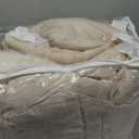Nanshing Oksana 7 Piece Geometric Comforter Set , Beige , King Size , Clip