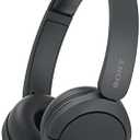 Sony WH-CH520 Wireless Headphones Bluetooth On-Ear Headset with Microphone and up to 50 Hours Battery Life with Quick Charging, Black