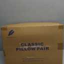 viewstar King Size Pillows Set of 2, Hotel Quality Cooling Down Alternative Gusseted Bed Pillows for Side, Back, or Stomach Sleepers, White