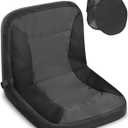 PACETAP Riding Lawn Mower Seat Cover with Waterproof Cover, Durable Polyester Universal Lawn Mower Seat Cover Compatible with John Deere, for Craftsman, for Cub Cadet, for Kubota (Medium) (Dark Gray)