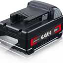 CEENR 6.0Ah Lithium Battery Replacement for Milwaukee M-18 Battery Compatible with Milwaukee Cordless Power Tools (1Pack)