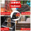 SWRT Anti Slip Traction Tape, 12 Inch x 38 FT Grip Tape Waterproof for Indoor & Outdoor, Heavy Duty Non-Slip Grip Tape for Stairs, No Residue for Stairs, Tread Step, Bathroom