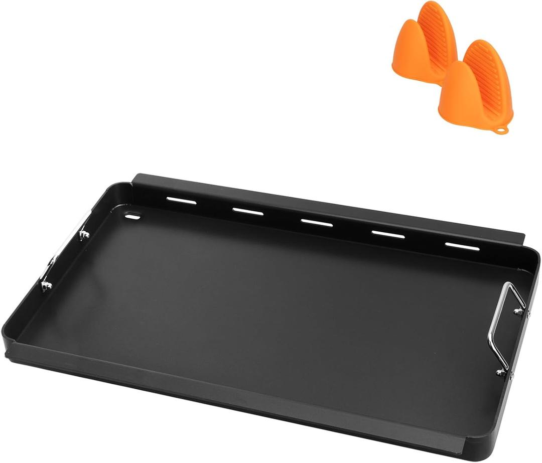 Full-Size Griddle Inserts for Charbroil Commercial Infrared 4 Burner 463242715 463242716 463276016 466242715 466242716 463257520 463255020, Flat Top Griddle Replacement for G533-0009-W1 G533-2200-W1