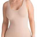 SHAPERMINT Compression Tank Cami - Tummy and Waist Control Body Shapewear Camisole for Women XL