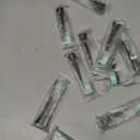 Replacement Toothbrush Heads Compatible with AquaSonic Black Series Vibe Series Electric Toothbrush, Curved Shape Design Planted with Nylon Bristle (Black)