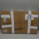 Floor TV Stand for 27-65 inch LED Screen Adjustable TV Stand with Mount Swivel Floor Televisions Stand with Tempered Glass Base for Corner Bedroom Living Room Max VESA 400x400mm