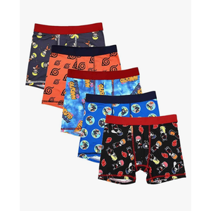 Naruto Shippuden Character Print Multipack Boys Boxer Briefs Underwear
size 10