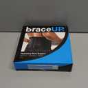 BraceUP Back Brace for Men and Women Lower Back - Breathable Waist Lumbar Support Belt for Sciatica, Herniated Disc, Scoliosis Back Pain Relief, with Dual Adjustable Straps (L/XL 35-43 In)