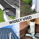2Pcs PVC Termination Cap for 3 Inch Vent Pipe, 304 Stainless Steel Mesh Screen Vent Cover, Vent Pipe Screen & Exhaust Pipe End Cap with 2 Gloves for Furnace and Roof Vent (3in)