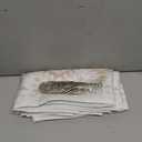 AmazerBath Boho Shower Curtain, Boho Cloth Shower Curtain with 12 Hooks, Hotel Quality Washable Rustic Farmhouse Polyester Fabric Bathroom Shower Curtain Set, 72x72 Inches