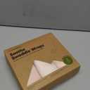 KeaBabies 3-Pack Organic Baby Swaddle Sleep Sacks - Swaddles for Newborns, Infant 3-6 Months, Baby Girls, Boys, Soft & Snug Newborn Sleep Sack, Nursery Swaddling Blankets (Angelic, L)