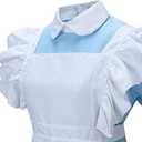 Alice in Wonderland Cosplay Anime Maid Costumes Lolita Women Girls Dress L