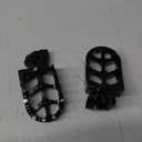 Black Extender Foot Pegs Footrests Compatible with YAMAHA YZ65 2018-2023 YZ85 2002-2023 YZ125 1997-2023 YZ250 1998-2023 YZ125X 2017-2023 YZ250X 2016-2023,See fitment
