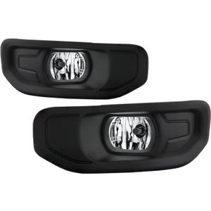 Spyder 5086990 Dodge Ram 2019-2020 1500 Only (Donâ€˜t Fit 2500/3500) OEM Style Halogen Fog Lights W/Universal Switch- Clear