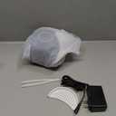 Upgraded Ultrasonic Retainer Cleaner Machine, 45kHz Ultrasonic Dentures Cleaner for Night Guards, Braces, Aligner, Toothbrush, Jewelry and More, 200ML Capacity, Black1