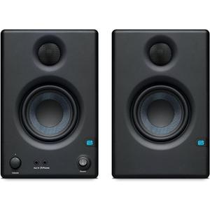 PreSonus Eris 3.5BT Studio Monitors, Pair — 3.5" Inch Powered Bookshelf Speakers, Stereo, Desktop Computer, Near Field Music Production, Audio Mixing Recording