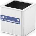 1 Pack 211+AUTO Replacement Filter Compatible with Blue Pure 211+ Air Purifier,2-in-1 H13 True Filter with Activated Carbon Filter
