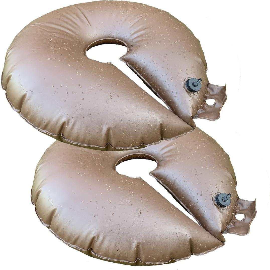 All New Extra Large 20 Gallon Tree Watering Ring/Bag(2 Pack),Deep Root&Slow Release&Automatic Drip Irrigation Watering System, Low-Profile Great for Multi-Trunk Newly Planted Small Trees and Shrubs