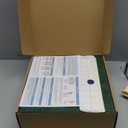 Green Cork Board Alternative | Giant Pin Board Notice Board | Felt Bulletin Board for Office, Home & Classroom | Green Office & School Supplies | Felt Wall Tiles (12-Pack) | Tree