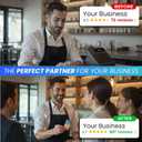 Google Review QR & NFC Tap Card - 1 Card - iPhone & Android - Boost Reviews by MESSAGENES
