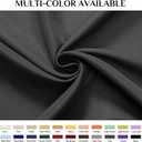 Softalker Rectangle Tablecloth, Waterproof & Stain Resistant Table Cloths Wrinkle Free Fabric Washable 210GSM Polyester Table Cover for Dining/Party/Outdoor - 52 x 70 inch,Grey