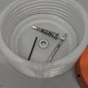 6.25 Hole Saw for Recessed Lights Can Lights, 6-1/4 Inch Hole Cutter with Dust Bowl Catcher for Led Recessed Lighting 6 Inch and Wood Metal Drywall, Bi-Metal Construction (Orange)