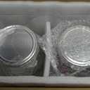 2 Gallon Glass Drink Dispensers for Parties with Stand (2 Pack) Glass Water Beverage Dispenser, Leakproof Lemonade Dispenser, Reusable Ice Cubes, 
13"L x 6.7"W x 10"H
Capacity	1 gallons